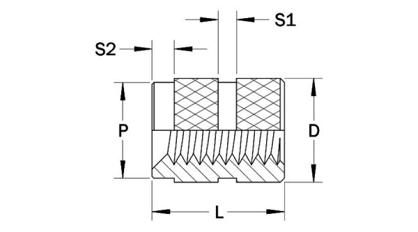 MTZ Molded Thru-hole Inserts - Image 2