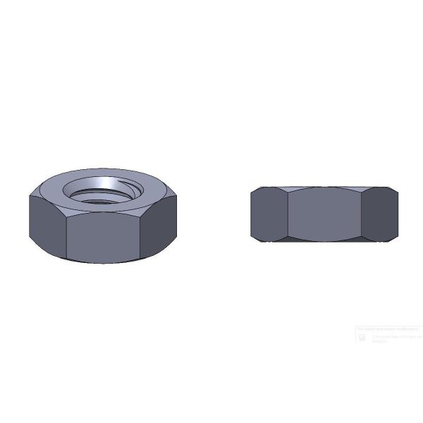 Porca Sextavada Tipo 2