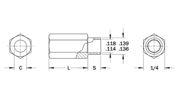 HSSP Hex Swage Spacers - Image 2