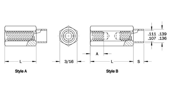HSST Hex Swage Standoffs - Image 5