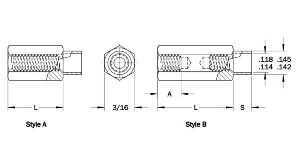 HSST Hex Swage Standoffs - Image 4
