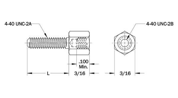 HJS 3/16 Hex Jack - Image 2