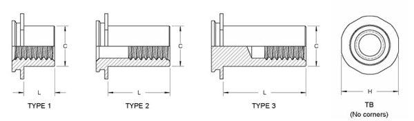 TB | CONCEALED HEAD STANDOFFS - Image 2