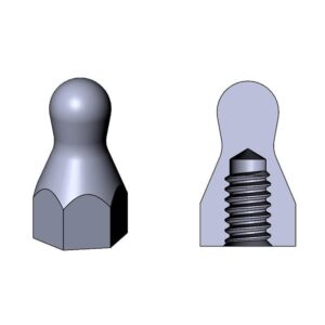 INCH | BS11 Female Thread Ball Studs