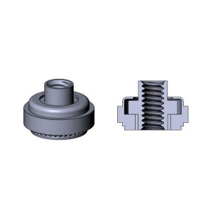 NAL Self–Clinching Floating Nuts, Locking