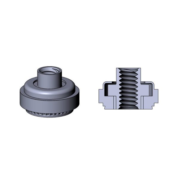 NAL Self–Clinching Floating Nuts, Locking