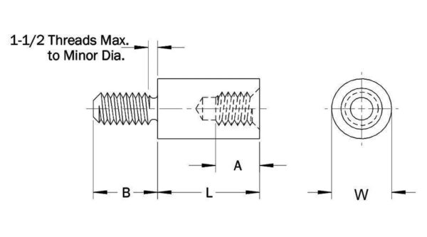 RMF Round Male-Female Standoffs - Image 2