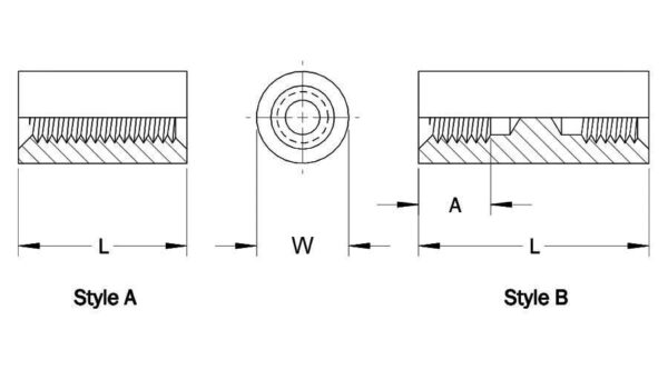 RST Round Female-Female Standoffs - Image 2