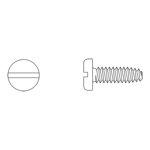 Slotted Pan Head – Type TA